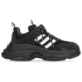 Baskets Adidas x Balenciaga Triple S « Black White » 712821W2ZB21090