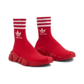 Baskets Balenciaga x adidas Originals Speed 1.0 « Red » 717589WBDV16090