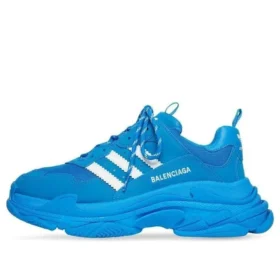 Baskets Balenciaga x adidas Triple S « Blue White » 712764W2ZB24090