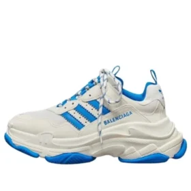 Baskets Balenciaga x adidas Triple S « White Blue » IF0167