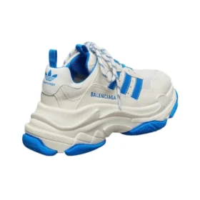 Baskets Balenciaga x adidas Triple S « White Blue » IF0167