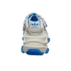 Baskets Balenciaga x adidas Triple S « White Blue » IF0167