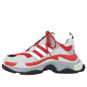 Baskets Balenciaga x adidas Triple S « White Grey Red » 712821W2ZB46121