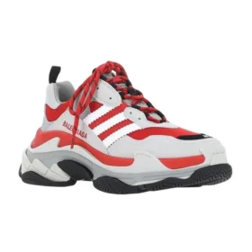 Baskets Balenciaga x adidas Triple S « White Grey Red » 712821W2ZB46121