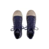 Baskets basses Paris « Coton déchiré indigo et caoutchouc blanc » 688752W3RC14990