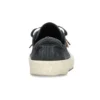 Baskets basses Paris « Coton déchiré noir et caoutchouc blanc » 688754W3RC21090