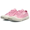 Baskets basses Paris « Coton rose délavé et caoutchouc blanc » 688757W3RC25590