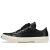 Baskets basses Paris « Cuir noir et caoutchouc blanc » 688757W3RCB1090