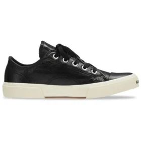 Baskets basses Paris « Cuir noir et caoutchouc blanc » 688757W3RCB1090 Baskets basses Paris « Cuir noir et caoutchouc blanc » 688757W3RCB1090