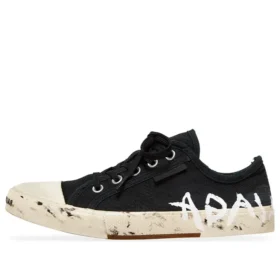 Baskets basses Paris Graffiti « Coton déchiré noir et blanc » 688757W3RR51099 Baskets basses Paris Graffiti « Coton déchiré noir et blanc » 688757W3RR51099