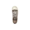 Baskets basses Paris « Tan Allover Logo Cotton and White Rubber » 688754W3RQ22298