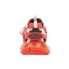 Baskets basses Track à semelle transparente, rouges 647742W3BZ16591
