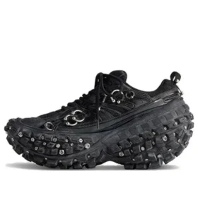Baskets Bouncer Screw « Black Mesh and Nylon with Piercing » 685613W2RAG1081