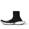Baskets à chaussettes 3XL « Black Recycled Knit » 758483W2DG11090