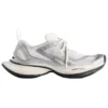 Baskets Circuit « Blanc et argent, polyester, nylon, TPU et polyuréthane » 793944WFLGY9100