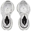 Baskets Circuit « Blanc et argent, polyester, nylon, TPU et polyuréthane » 793944WFLGY9100