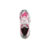 Baskets de course « Mailles et nylon blanc, rose et gris » 677402W3RBN9155