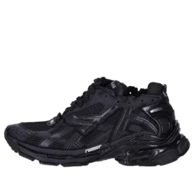 Baskets de course « Mailles et nylon noir mat » 677403W3RBT1000