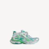 Baskets de course pour homme en gris/vert/bleu Baskets de course pour homme en gris/vert/bleu