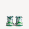 Baskets de course pour homme en gris/vert/bleu Baskets de course pour homme en gris/vert/bleu