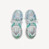 Baskets de course pour homme en gris/vert/bleu Baskets de course pour homme en gris/vert/bleu