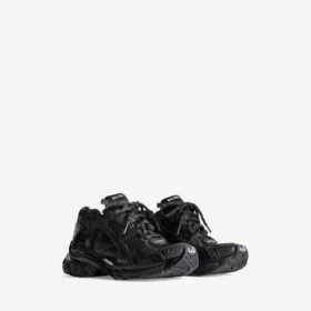 Baskets de course pour homme, couleur noire