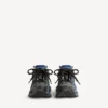Baskets de course pour homme en maille dégradée, noir/bleu/gris Baskets de course pour homme en maille dégradée, noir/bleu/gris