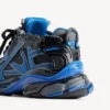Baskets de course pour homme en maille dégradée, noir/bleu/gris Baskets de course pour homme en maille dégradée, noir/bleu/gris
