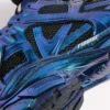 Baskets de course pour homme irisées, couleur bleue Baskets de course pour homme irisées, couleur bleue