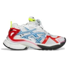 Baskets de course « White Blue Red Mesh and Nylon » 677403W3RB69645