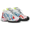 Baskets de course « White Blue Red Mesh and Nylon » 677403W3RB69645