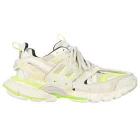 Baskets de course « White Fluo Yellow » 542023W1GC39070