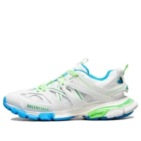 Baskets de course « White Green » 542436W3AC49034