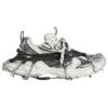 Baskets de ski 3XL « White Black Mesh » 766033W3XR39710