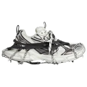Baskets de ski 3XL « White Black Mesh » 766033W3XR39710