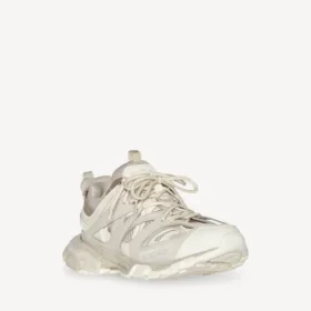 Baskets de sport pour femme à semelle recyclée, couleur beige