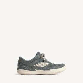 Baskets en denim « Hamptons » pour femme, bleu/blanc cassé
