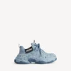 Baskets en toile Triple S pour homme, couleur bleue Baskets en toile Triple S pour homme, couleur bleue
