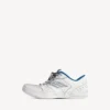 Baskets « Hamptons » effet usé pour homme, en blanc/bleu foncé/gris Baskets « Hamptons » effet usé pour homme, en blanc/bleu foncé/gris