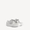Baskets « Hamptons » pour femme, effet usé moyen, en blanc