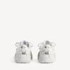 Baskets « Hamptons » pour femme, effet usé moyen, en blanc