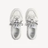 Baskets « Hamptons » pour femme, effet usé moyen, en blanc