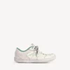 Baskets « Hamptons » pour homme, effet usé moyen, couleur beige/vert