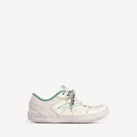 Baskets « Hamptons » pour homme, effet usé moyen, couleur beige/vert