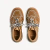 Baskets Hamptons pour homme, effet usé moyen, couleur camel