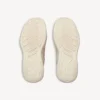 Baskets « Hamptons » pour femme, effet usé moyen, couleur blanc cassé/rouge