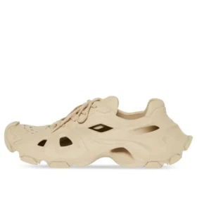 Baskets HD à lacets et découpes « Beige » 702421W3CES9300