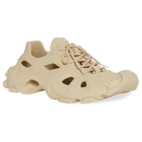 Baskets HD à lacets et découpes « Beige » 702421W3CES9300