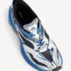 Baskets Jet pour homme en blanc/bleu/noir Baskets Jet pour homme en blanc/bleu/noir