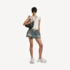 Baskets à lacets 3XL pour femme, en blanc/rose pâle